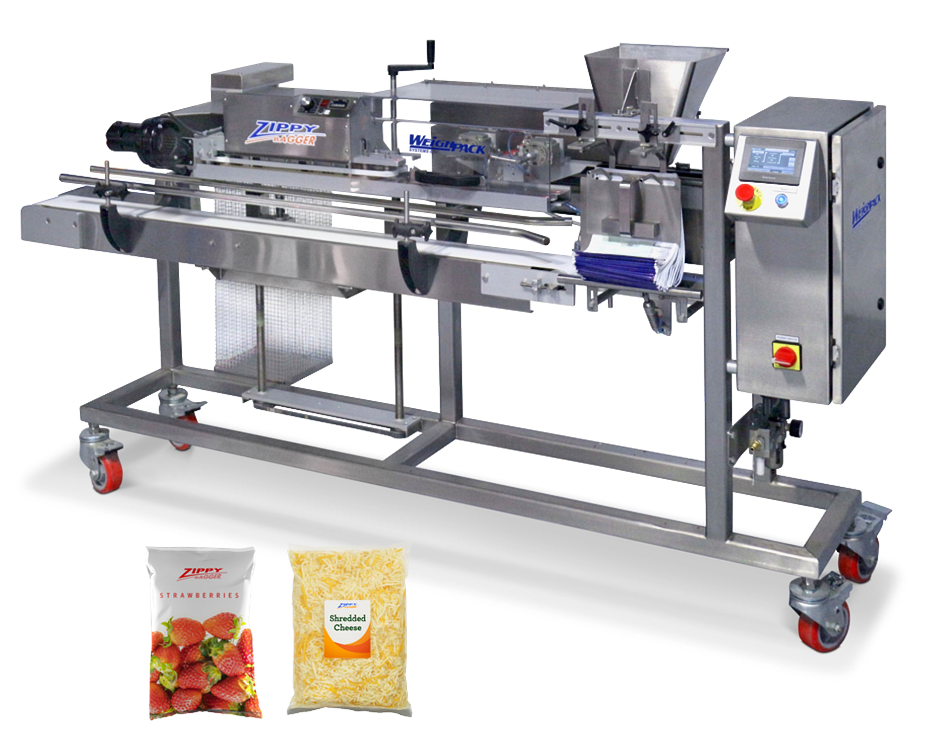 Zippy Bagger with Product