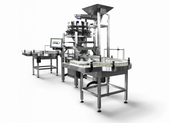 Cannabis marijuana packaging and filling system for containers