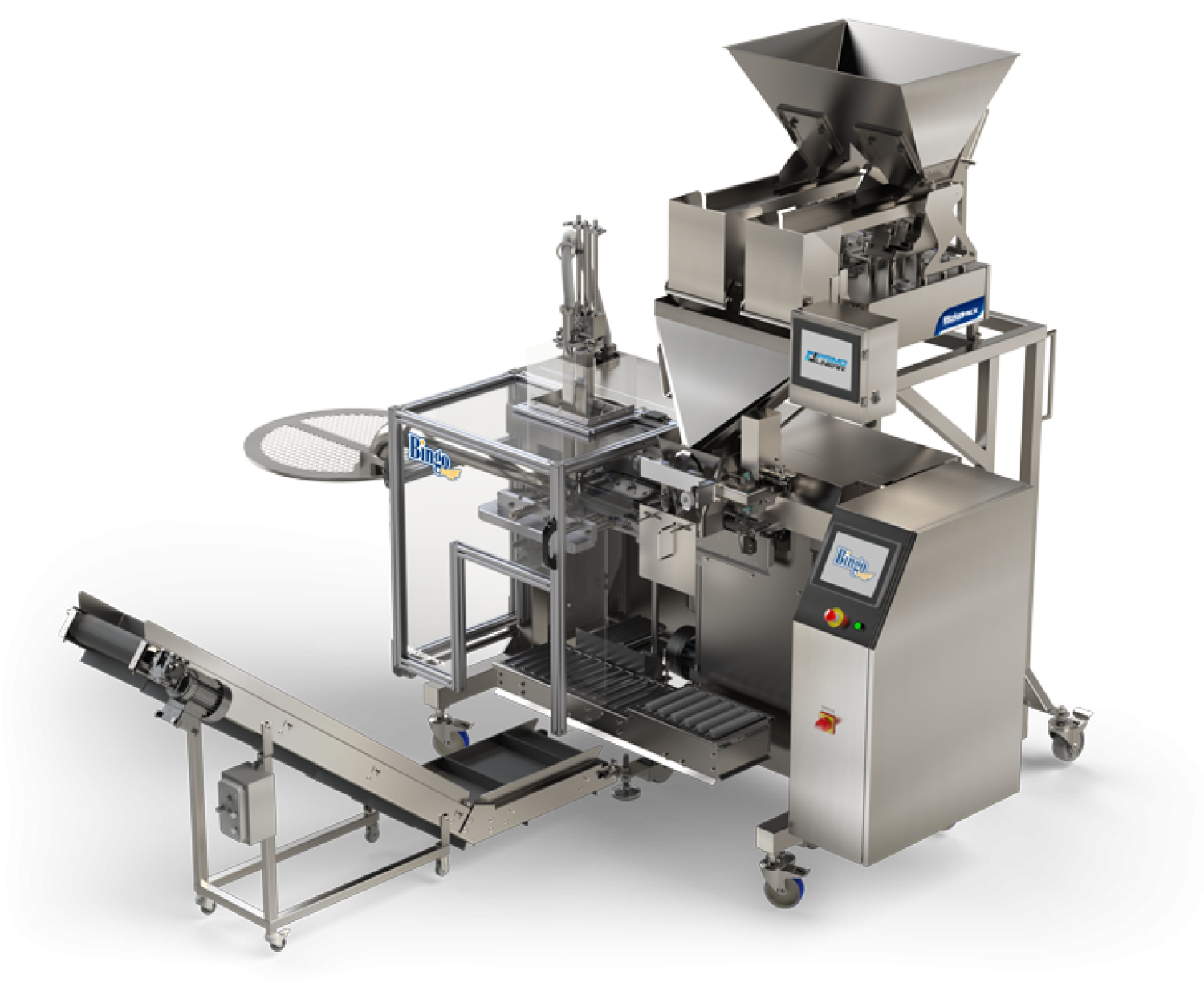wicket pouch filling machine