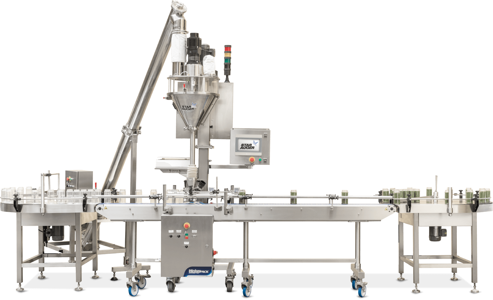 Powder packaging machine